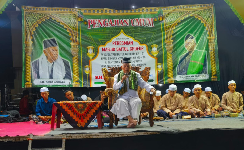 Pengajian Umum Dalam Rangka Peresmian Masjid Baitul Ghofur Desa Klampok