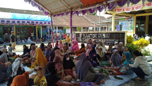 Meriahkan Tradisi : Desa Klampok Gelar Sedekah Bumi